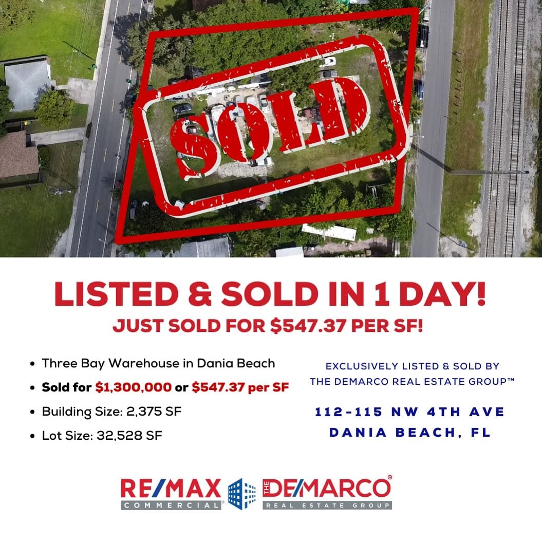 Listed and Sold in 1 Day