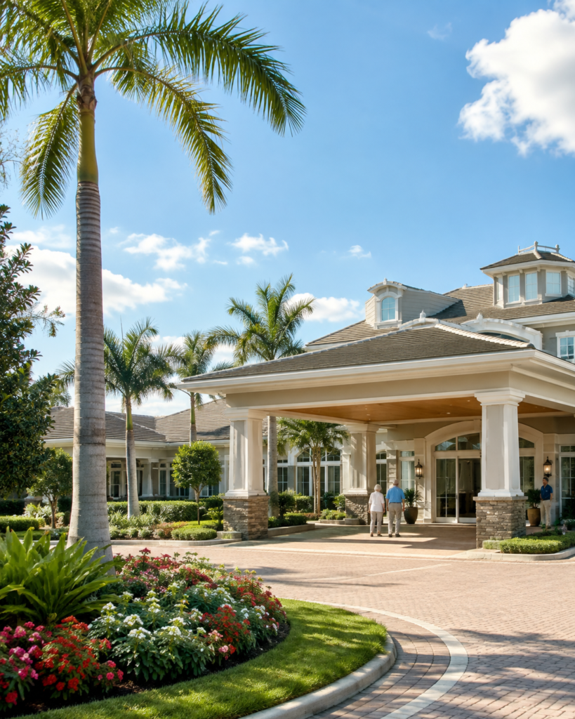 Upscale assisted living and senior living community in South Florida