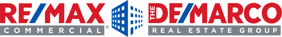 RE/MAX Commercial and The DeMarco Real Estate Group logo